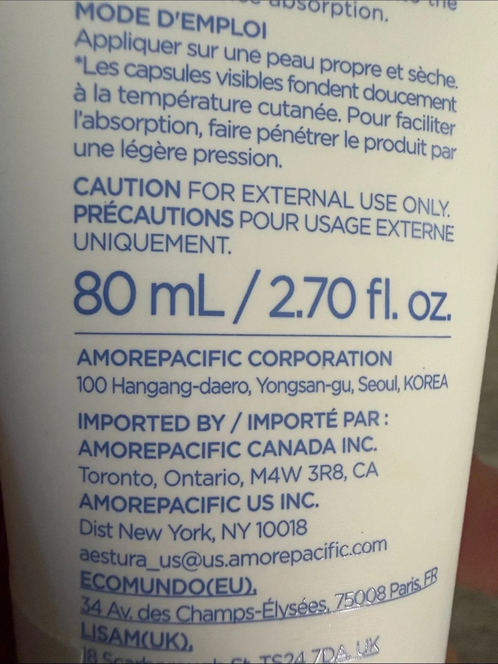 Aestura Atobarrier365 Moisturizing Cream – White & Blue